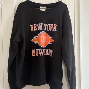 NWOT Knicks New York or Nowhere Crew Neck Sweater